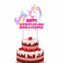 Unicorn Theme Cake Topper - image 1 of 3 | Party Supplies India