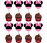 Minnie Mouse Stick Theme Cupcake Topper - image 1 of 3 | Party Supplies India
