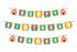 Circus Theme Customized With Baby Name Hanging - image 1 of 3 | Party Supplies India