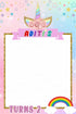 Unicorn Theme Customized Photobooth - image 1 of 3 | Party Supplies India