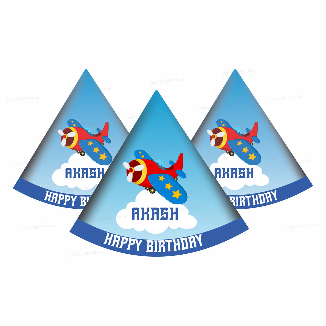 Aeroplane Theme Customized Hat