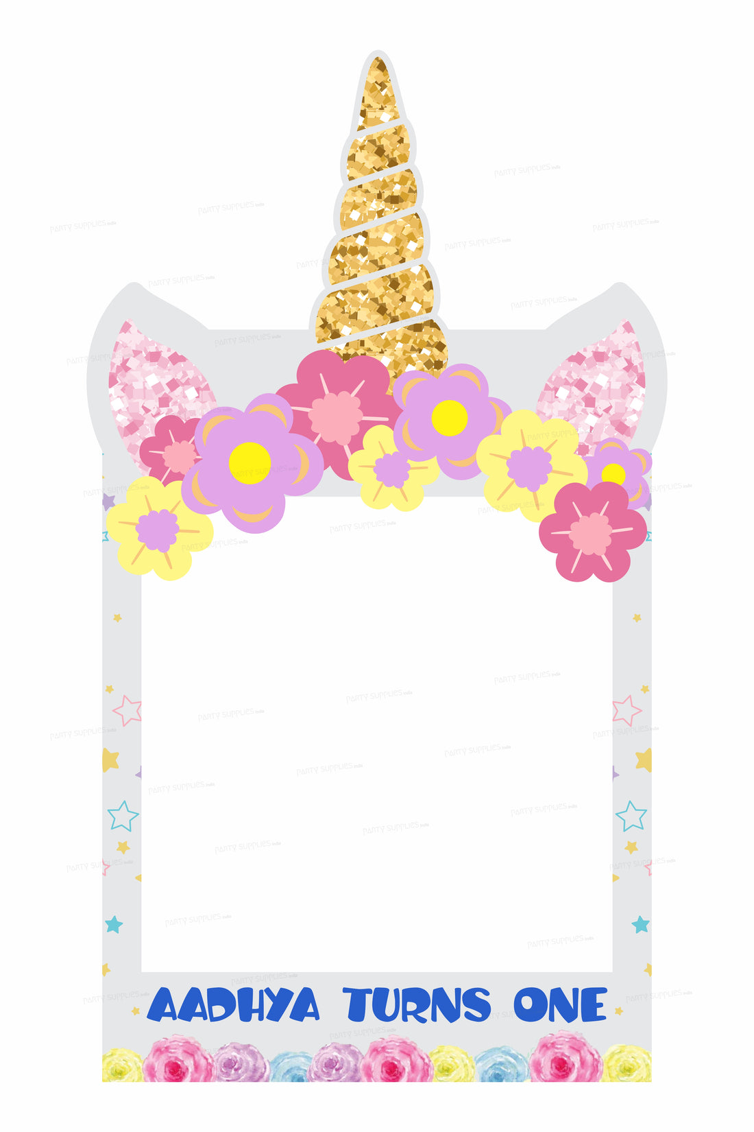 Unicorn Theme Personalized Photobooth