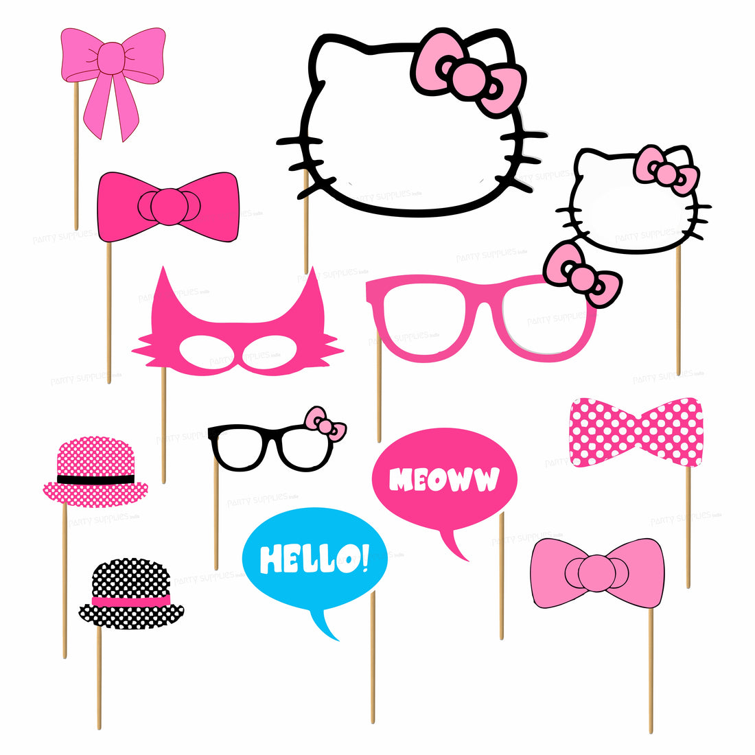 PSI Hello Kitty Theme Props