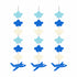 Aeroplane Theme Danglers - image 1 of 3 | Party Supplies India