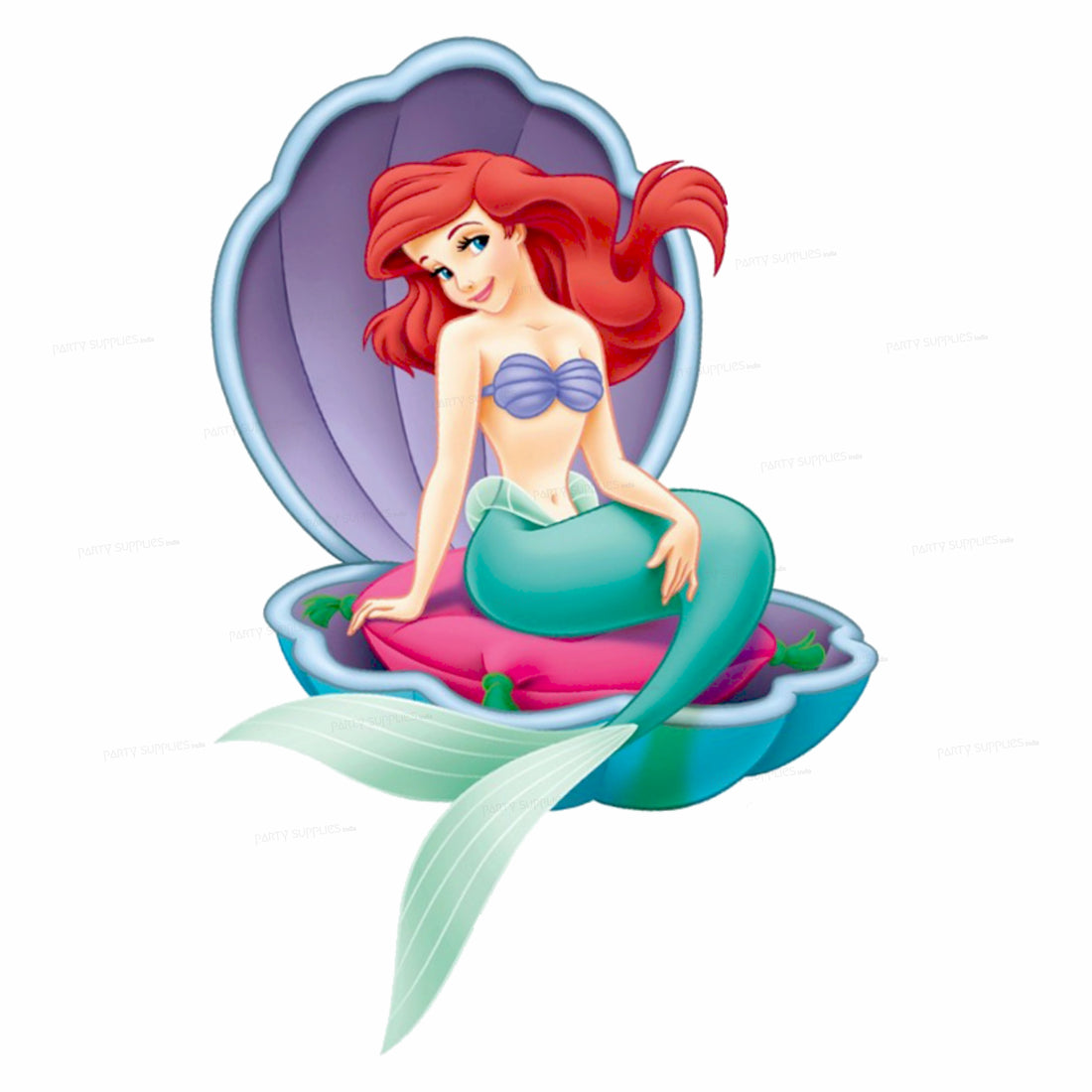Mermaid Theme Sitting Cutout