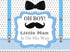 Little Man Theme Customized Backdrop - 6x4 Ft. - image 1 of 7 | Party Supplies India