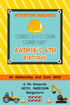Construction Theme Personalized Invite - image 1 of 2 | Party Supplies India