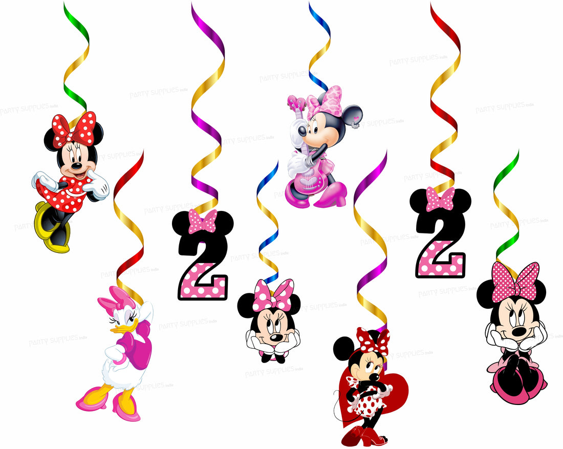 Minnie Mouse Theme Swirls