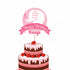Pink Elephant Theme Customized Cake Topper - image 1 of 3 | Party Supplies India