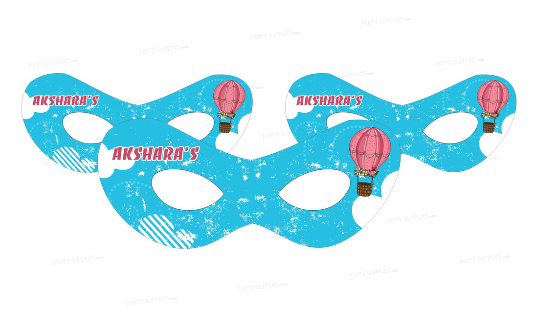 Hot Air Theme girl Customized Eye Mask