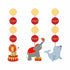 Circus Theme Customized Hanging - image 1 of 3 | Party Supplies India