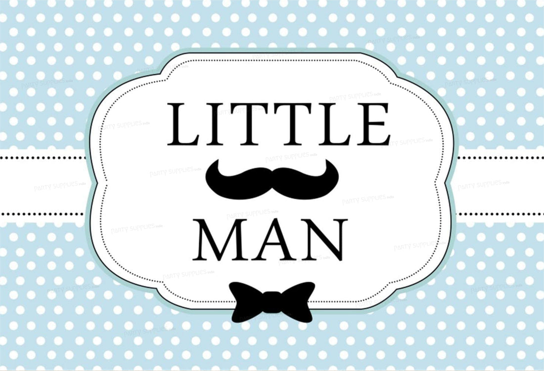 Little Man Theme Customized Welcome Board
