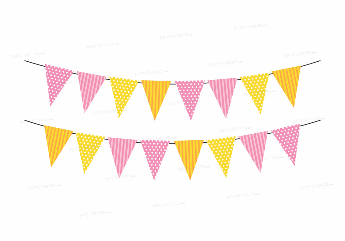 Duck Theme Girl Flag Hanging