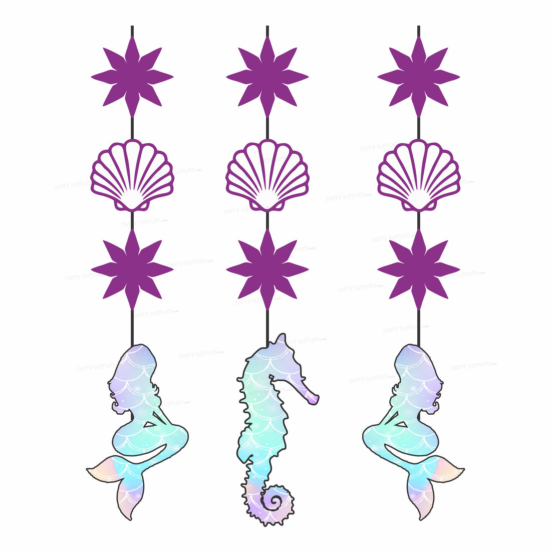 Mermaid Theme Dangler