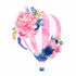Hot Air Theme girl Rose Parashoot Cutout - image 1 of 3 | Party Supplies India