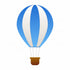Hot Air Theme Boy Blue Parashoot Cutout - image 1 of 3 | Party Supplies India