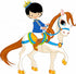 Prince Theme Horse Ride Cutout - image 1 of 2 | Party Supplies India