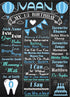 Hot Air Theme Boy Personalized Chalk Board - image 1 of 3 | Party Supplies India