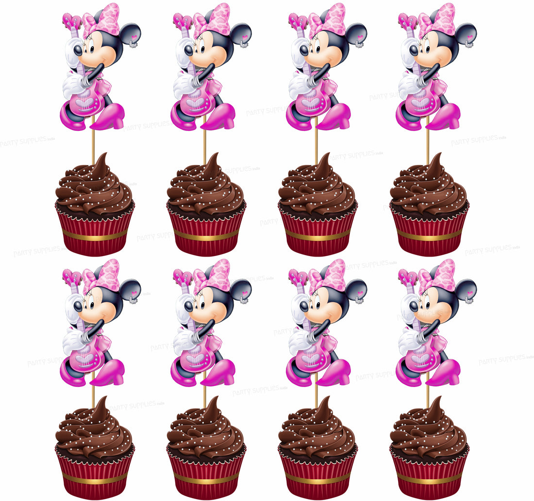 Minnie Mouse Theme Cupcake Topper