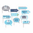 Blue Elephant Theme Props - image 1 of 2 | Party Supplies India
