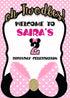 Minnie Mouse Theme Welcome Board - image 1 of 3 | Party Supplies India