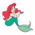 Mermaid Theme Semi-fish Girl Sitting Cutout - image 1 of 3 | Party Supplies India