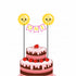 Sunshine Theme Boy Personalized with Age Cake Topper - image 1 of 3 | Party Supplies India