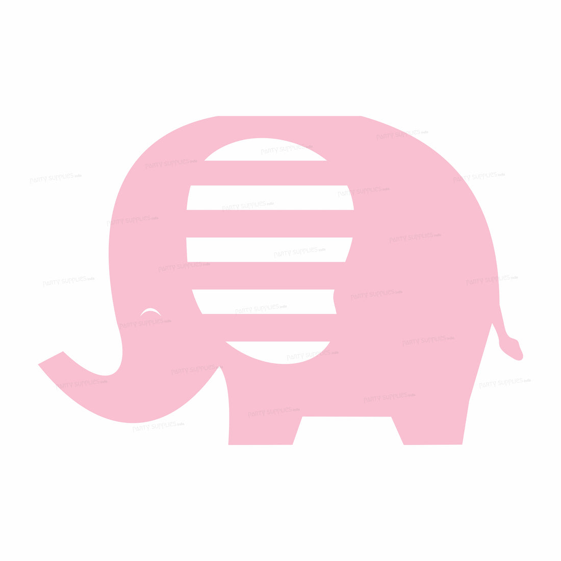 Pink Elephant Theme Cutout PNE-04