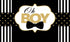 Little Man Theme Personalized Welcome Board - image 1 of 3 | Party Supplies India