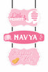 Pink Elephant Theme Door Poster - image 1 of 3 | Party Supplies India