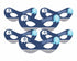 Blue Elephant Theme Eye Mask - image 1 of 3 | Party Supplies India