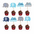 Blue Elephant Theme Cup Personalized Cake Topper - image 1 of 3 | Party Supplies India