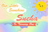 Sunshine Theme Girl Customized Backdrop - 6X4 fT. - image 1 of 7 | Party Supplies India