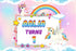 Unicorn Theme Backdrop - 6X4 fT. - image 1 of 7 | Party Supplies India
