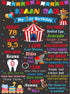 Circus Theme Personalized Chalkboard - image 1 of 3 | Party Supplies India