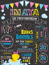 Duck Theme girl Chalkboard - image 1 of 3 | Party Supplies India
