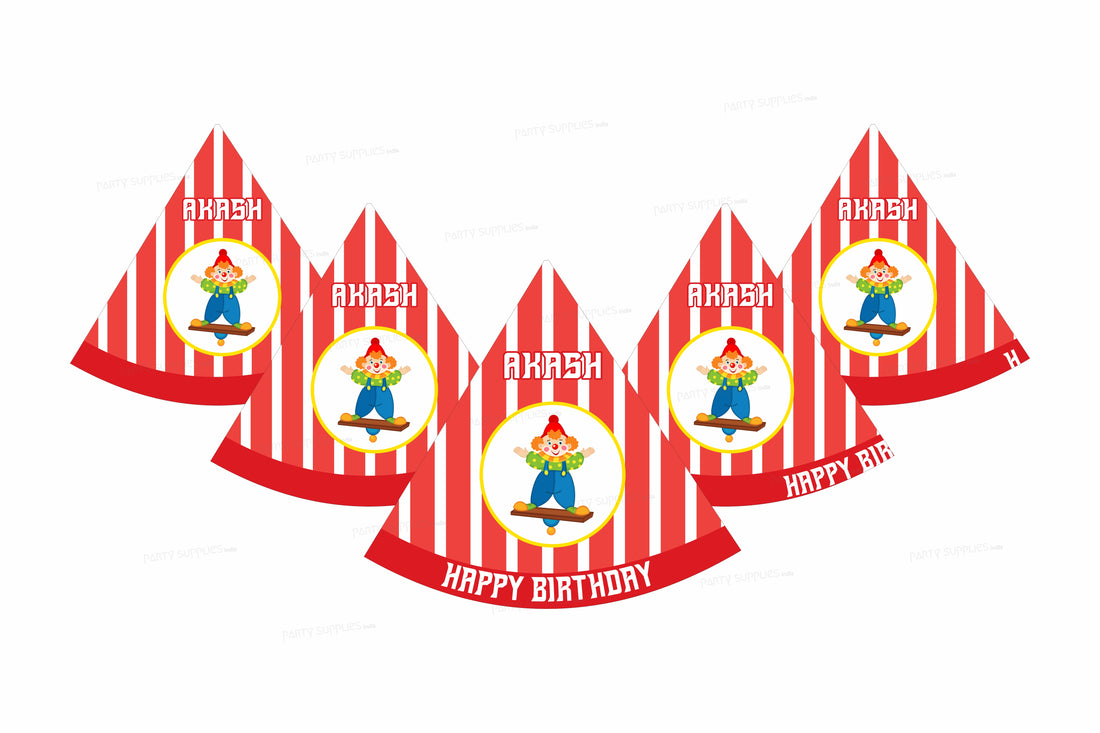 Circus Theme Customized Hat