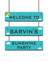 Sunshine Theme Boy Door Poster - image 1 of 3 | Party Supplies India