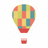 Hot Air Theme girl Multi-Coloured Balloon Cutout - image 1 of 3 | Party Supplies India