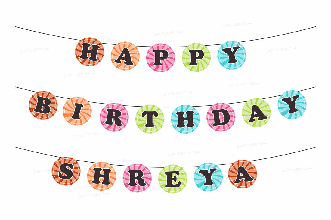 Candy Circle Theme Hanging