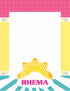 Sunshine Theme Girl Photobooth - image 1 of 3 | Party Supplies India