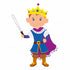 Prince Theme with Sword in Hand Cutout - image 1 of 3 | Party Supplies India