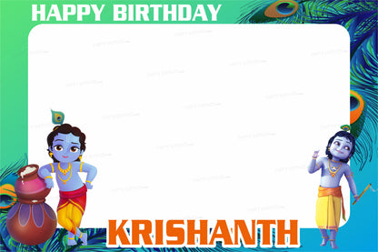 Little Krishna Theme Photobooth