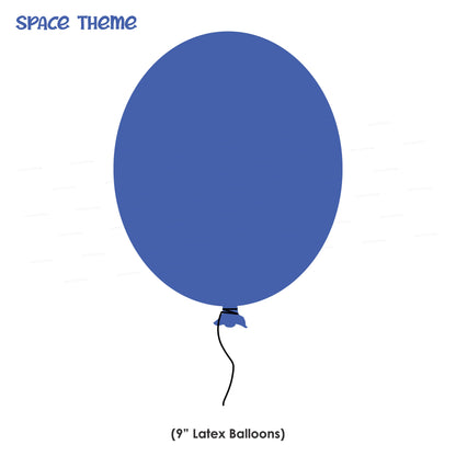 PSI Space Theme Colour 30 Pcs Balloons