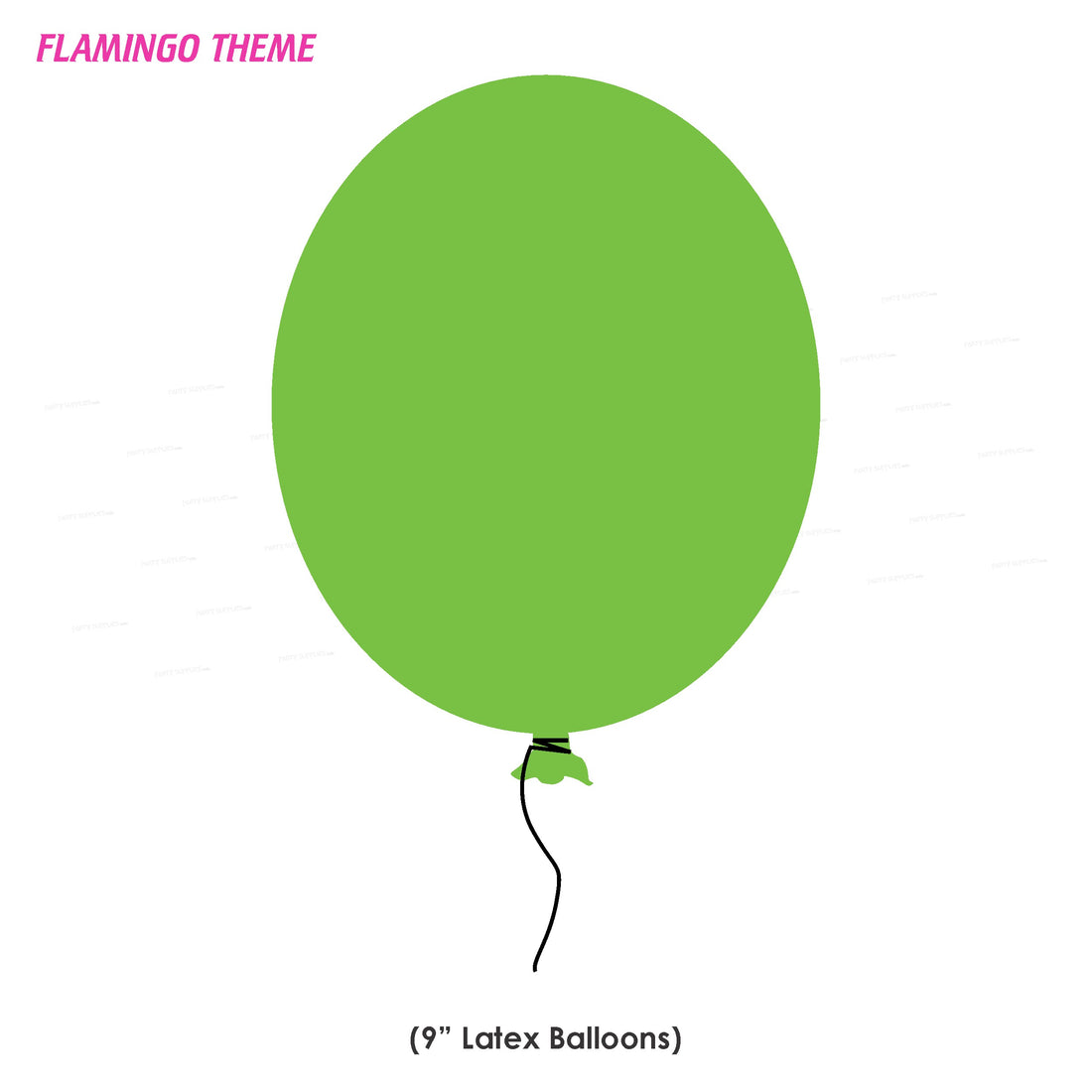 PSI Flamingo Theme Colour 30 Pcs. Balloons