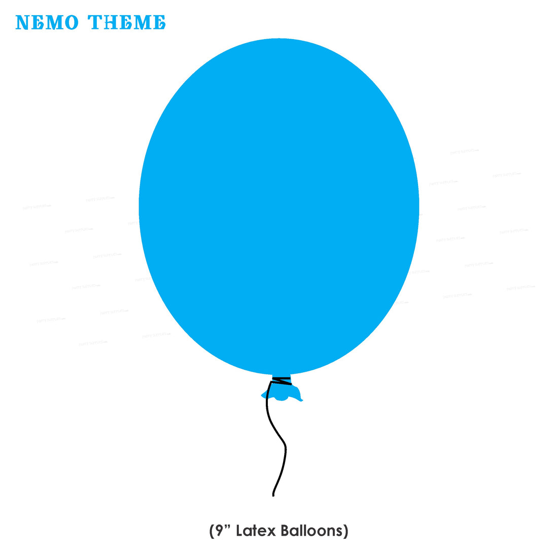 PSI Nemo and Dory Theme Colour 30 Pcs. Balloons