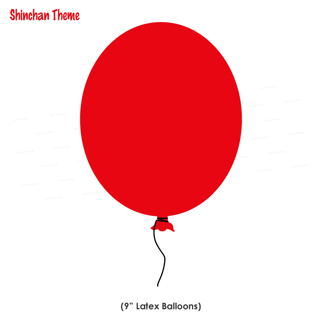 PSI Shinchan Theme Colour 30 Pcs. Balloons