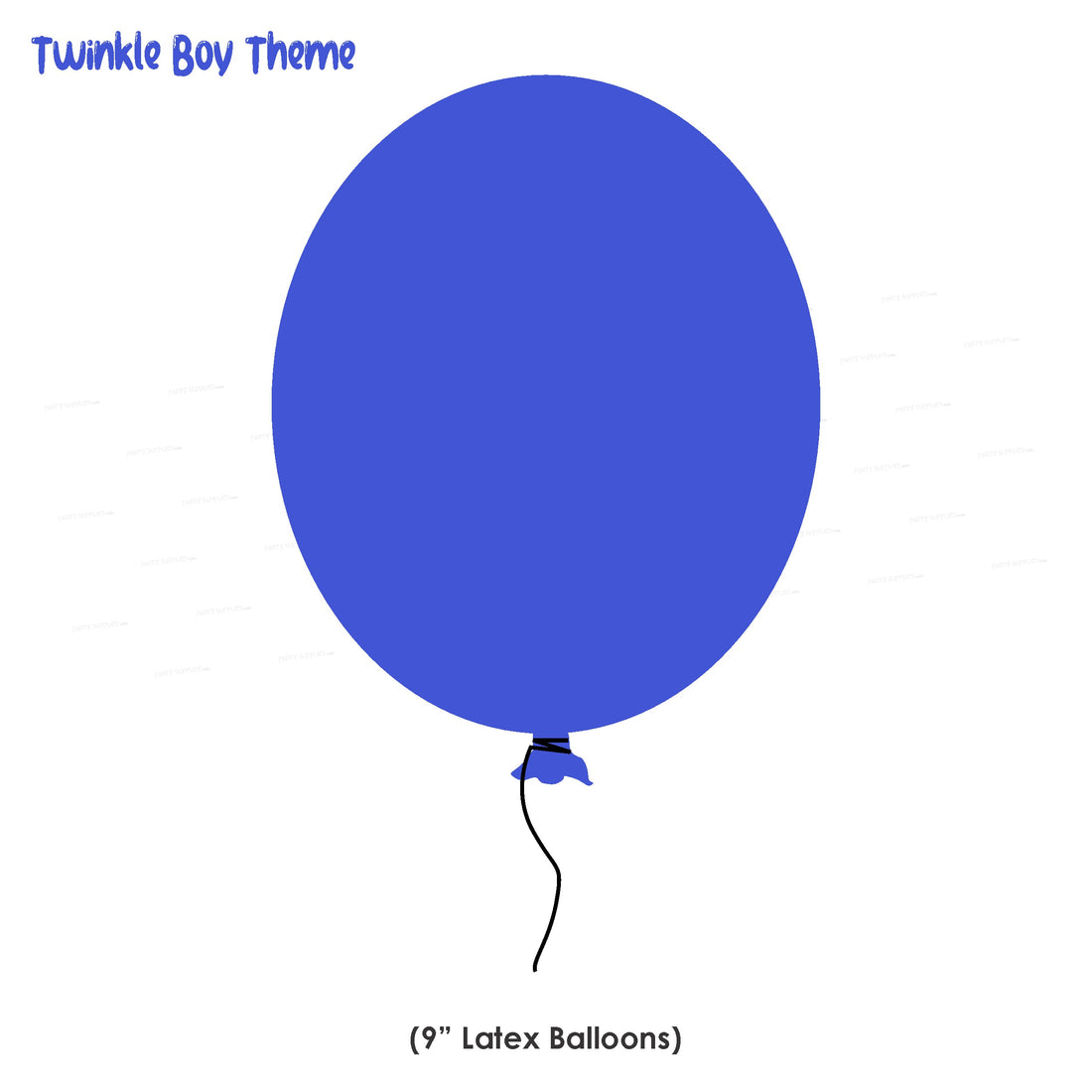 PSI Twinkle Twinkle Little Star Boy Theme Colour 30 Pcs. Balloons