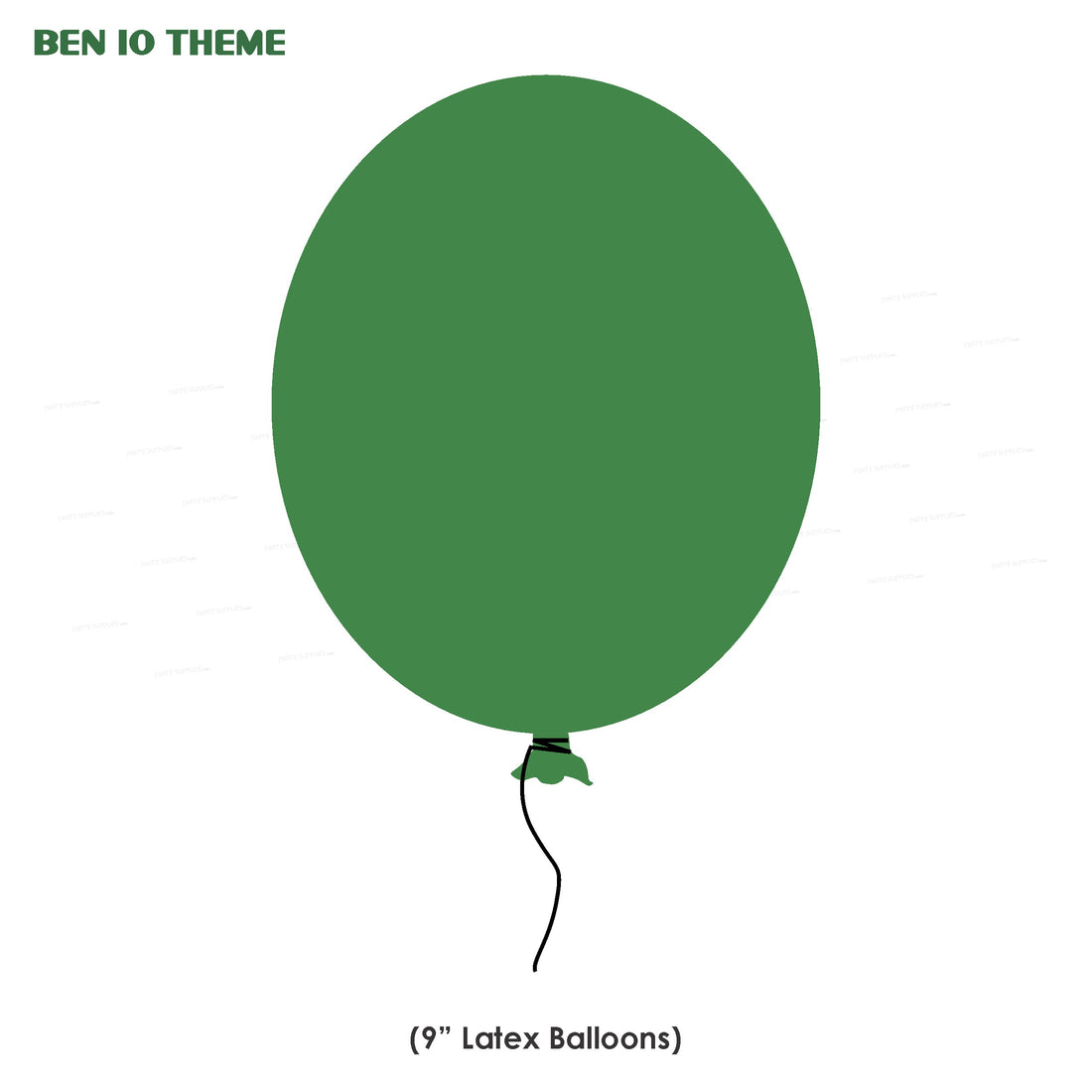 PSI Ben 10 Theme Colour 30 Pcs. Balloons