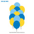 Duck Boy Theme Colour 30 Pcs Balloons - image 1 of 2 | Party Supplies India